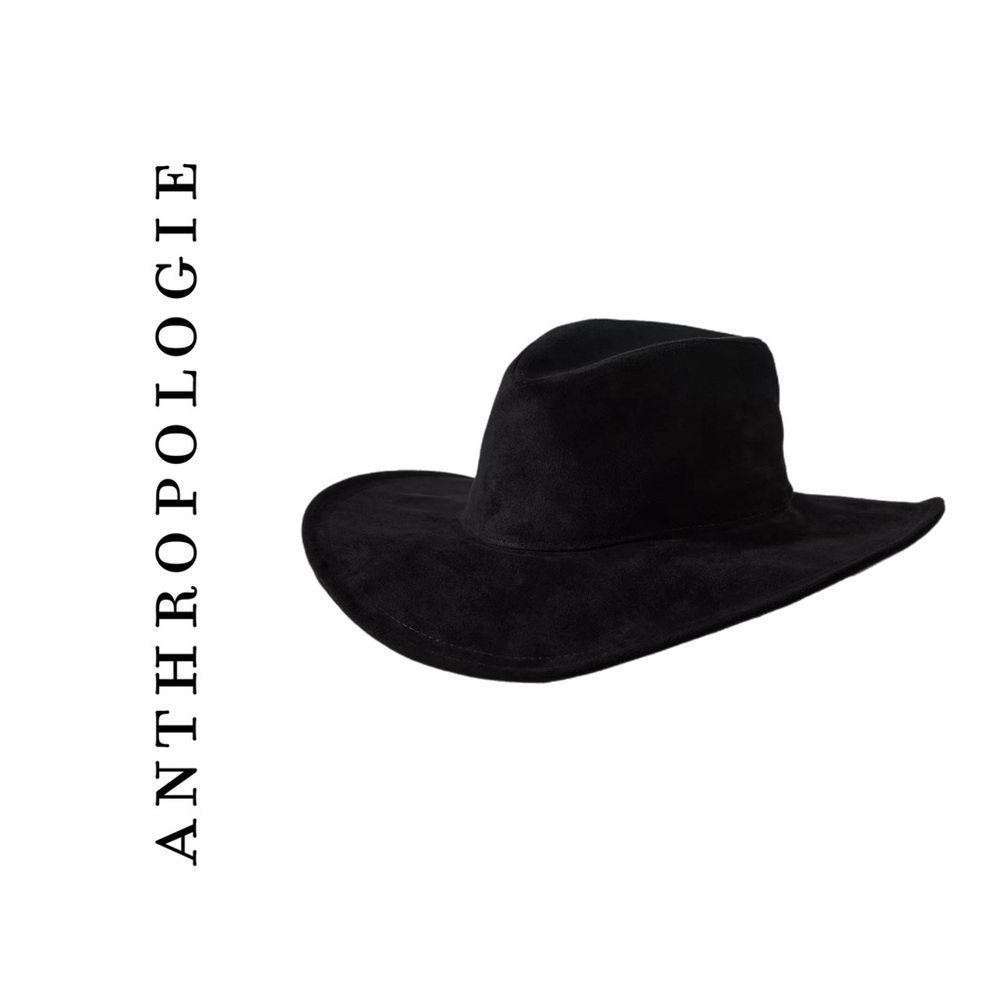 Anthropologie San Diego Hat Co. Suede Fedora